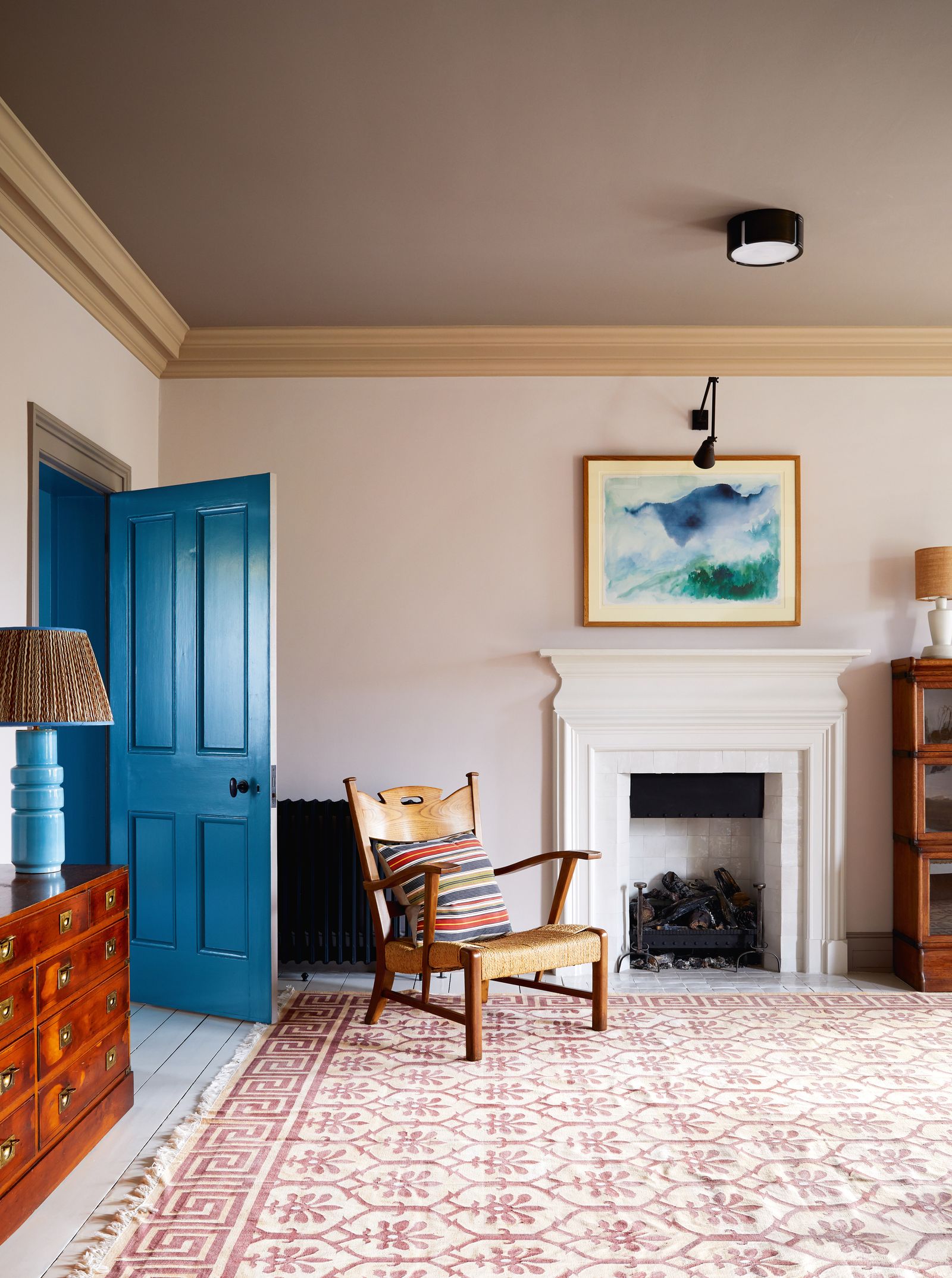 Colour capping ideas In this glorious riverside house colourfully designed by Nicola Harding Pure amp Originals ‘Calm...