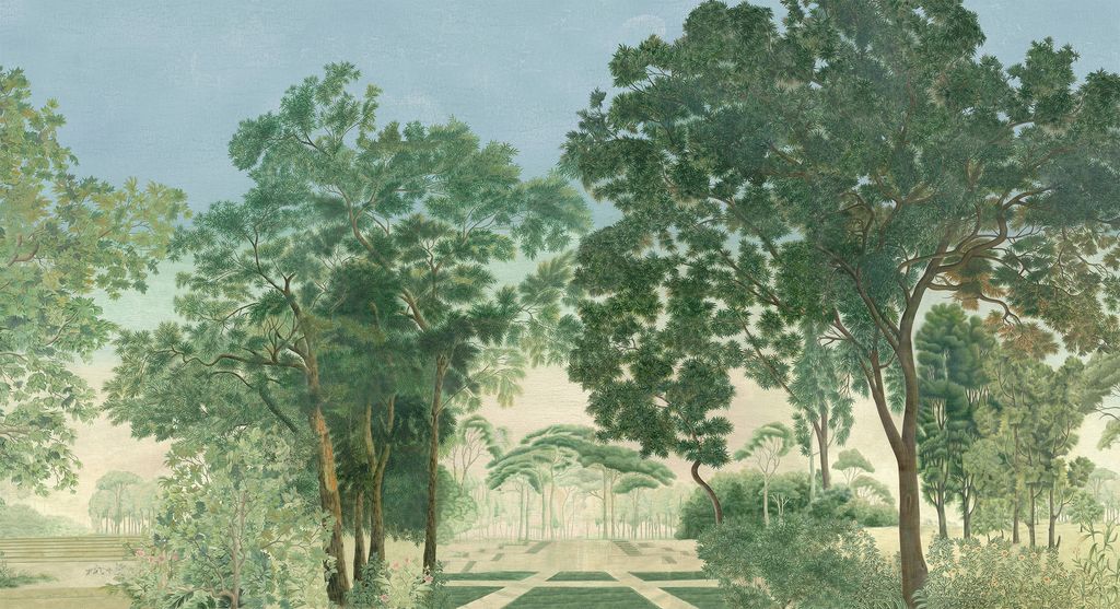 ‘Italian Promenade wallpaper from 432 a 225 x 90cm panel from Iksel Decorative Arts  buttongroup  Shop now