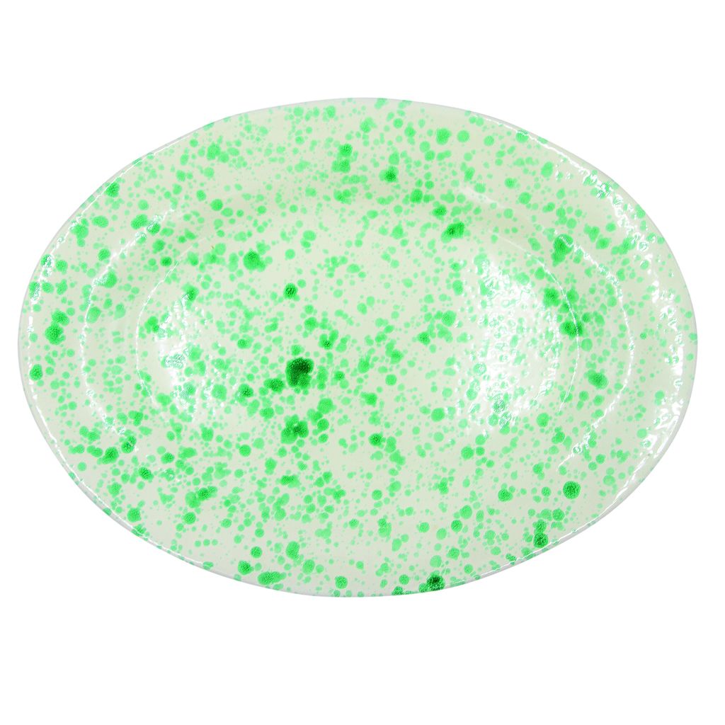 ‘Splatter clay serving platter 80 from Hot Pottery