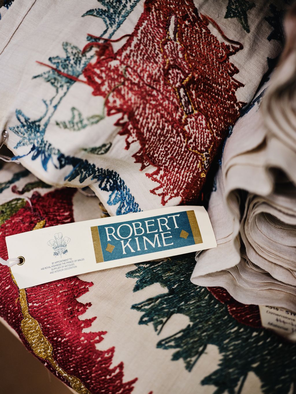 Detail of a susani panel.