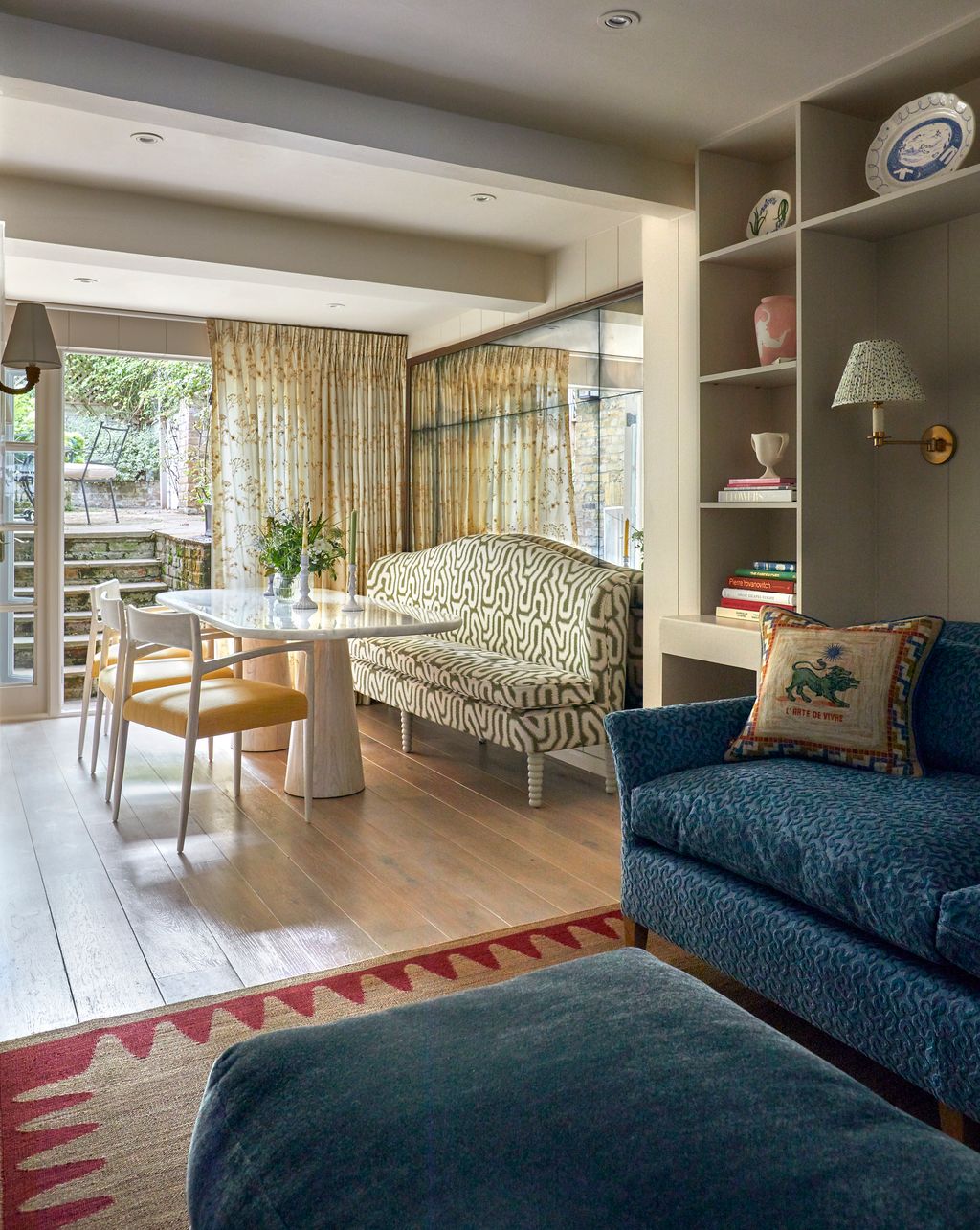 You don't necessarily need builtin seating to create a kitchen nook  it can be more flexible to buy a banquettestyle...