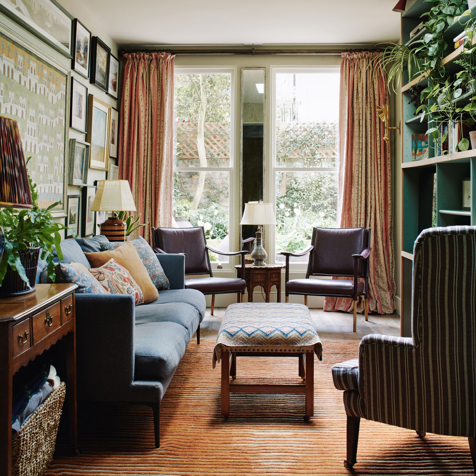 Seven smart ways to tackle a narrow living room