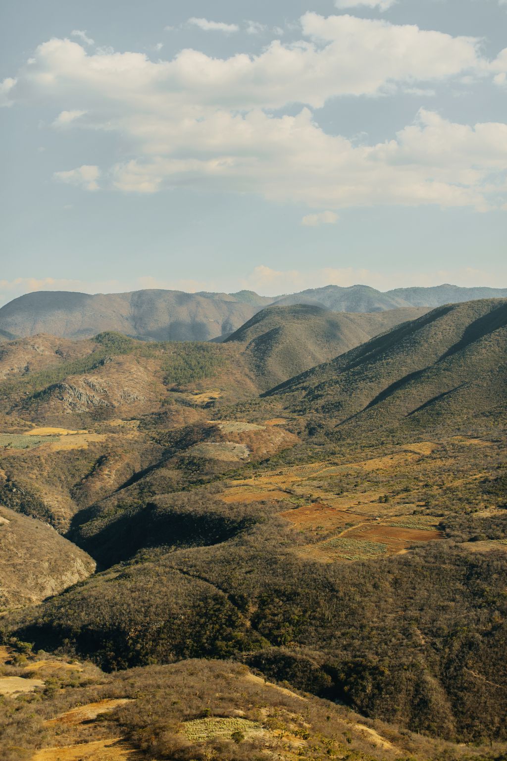The Sierra Madre mountains