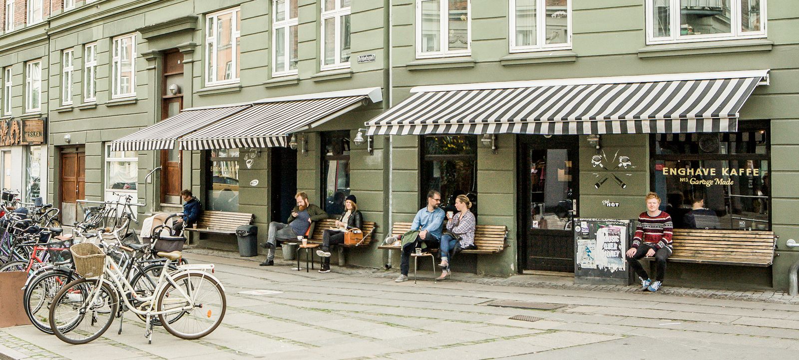 The Vesterbro neighbourhood.