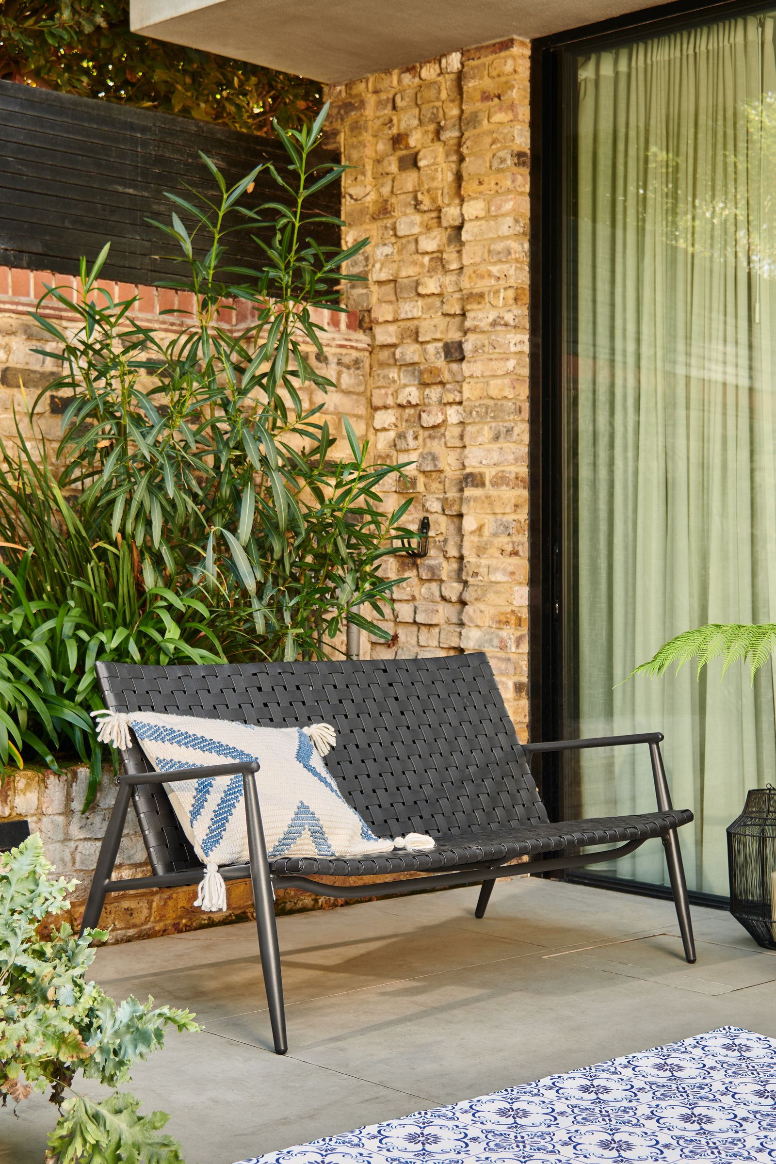 Stockholm Garden 2 Seat Sofa