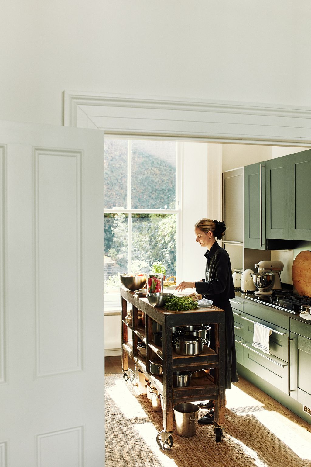 Seen in the background the wooden chopping boards are from Mestizo Store in Madrid.