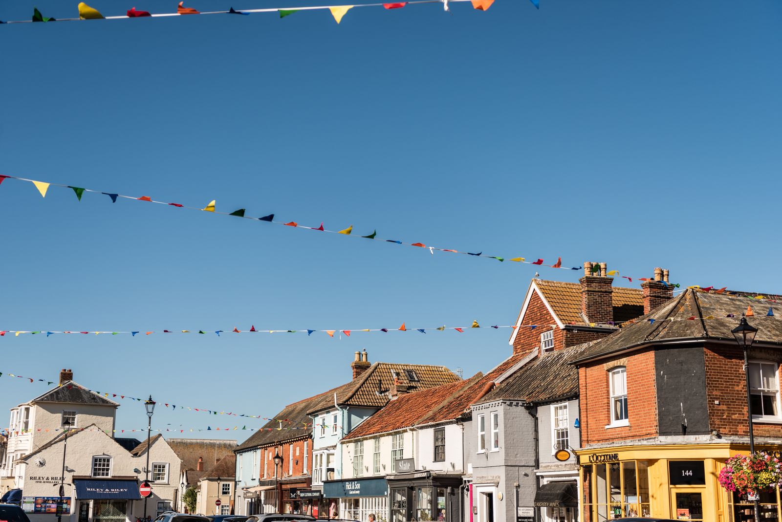 The high street in Aldeburgh