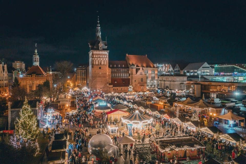 Christmas in the romantic city of Gdansk