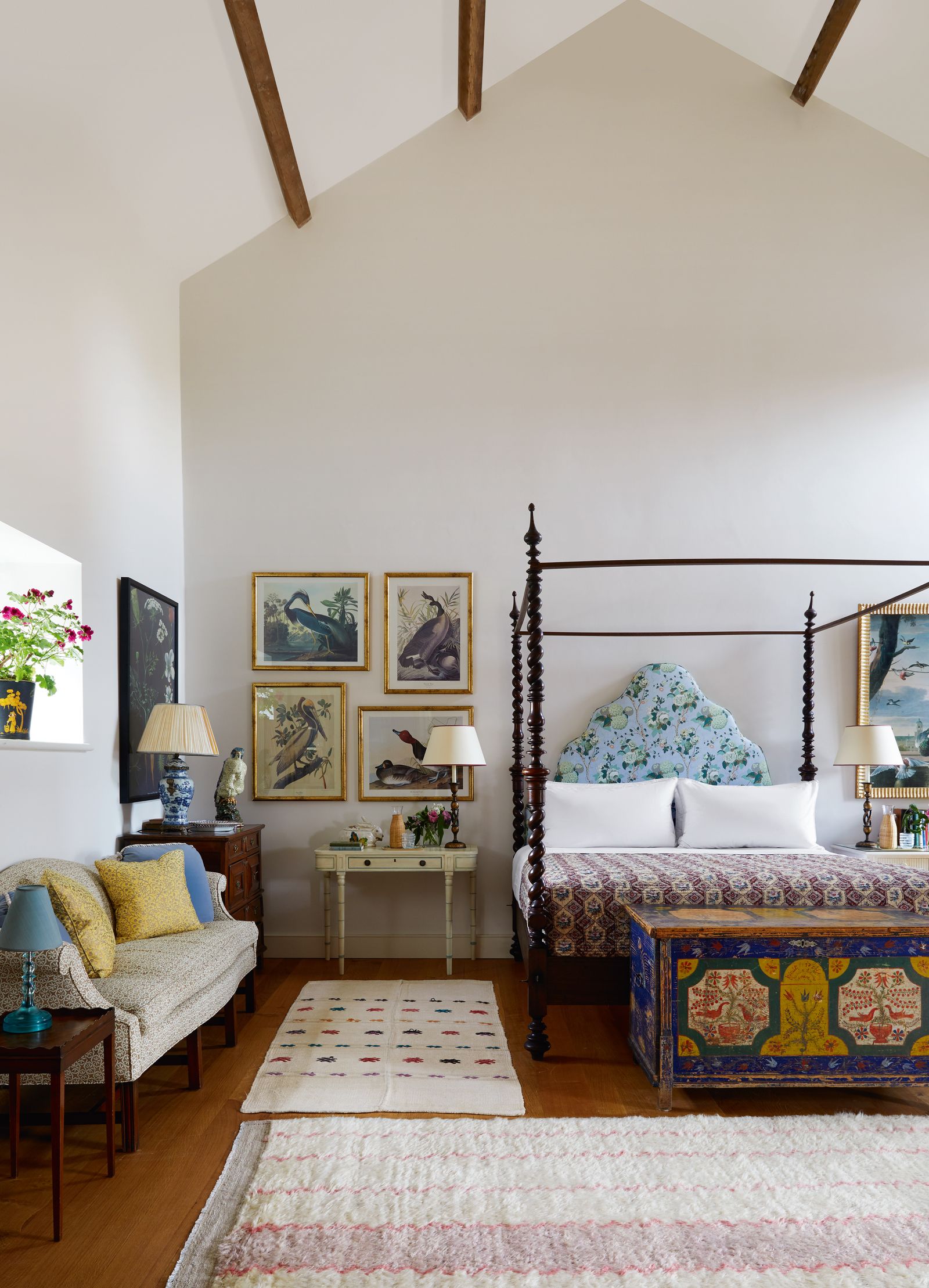 A bedroom in a 19thcentury house in northwest England by Rita Konig