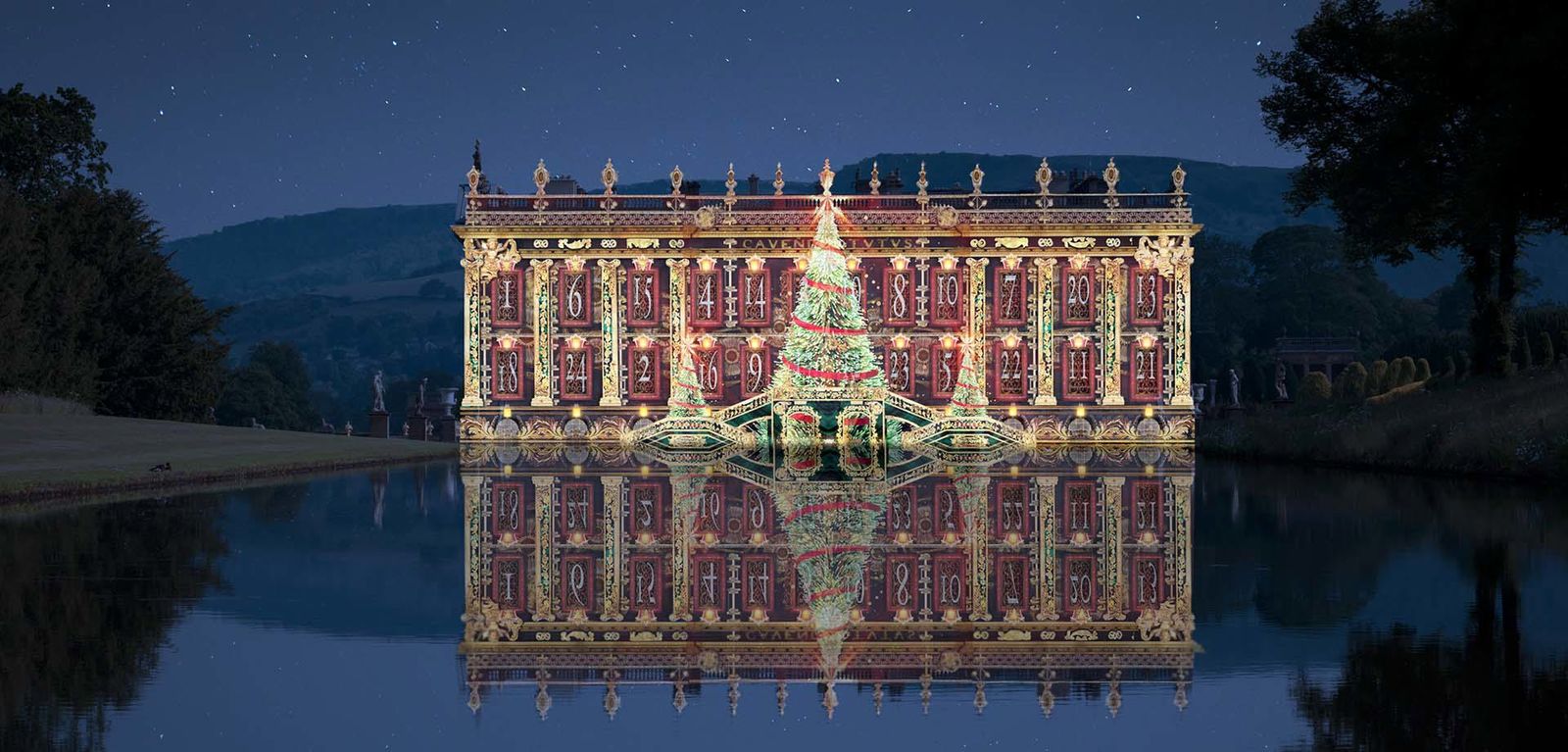 Chatsworth Christmas market goes for a 'Palace of Advent' theme for 2023