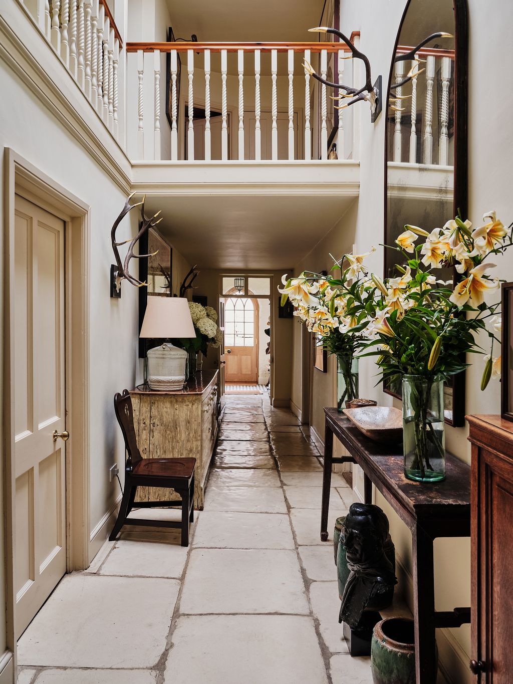 Blanche had the tips of the antlers that hang on the wall of the hall gilded. In the hall a bust of Hugos great...