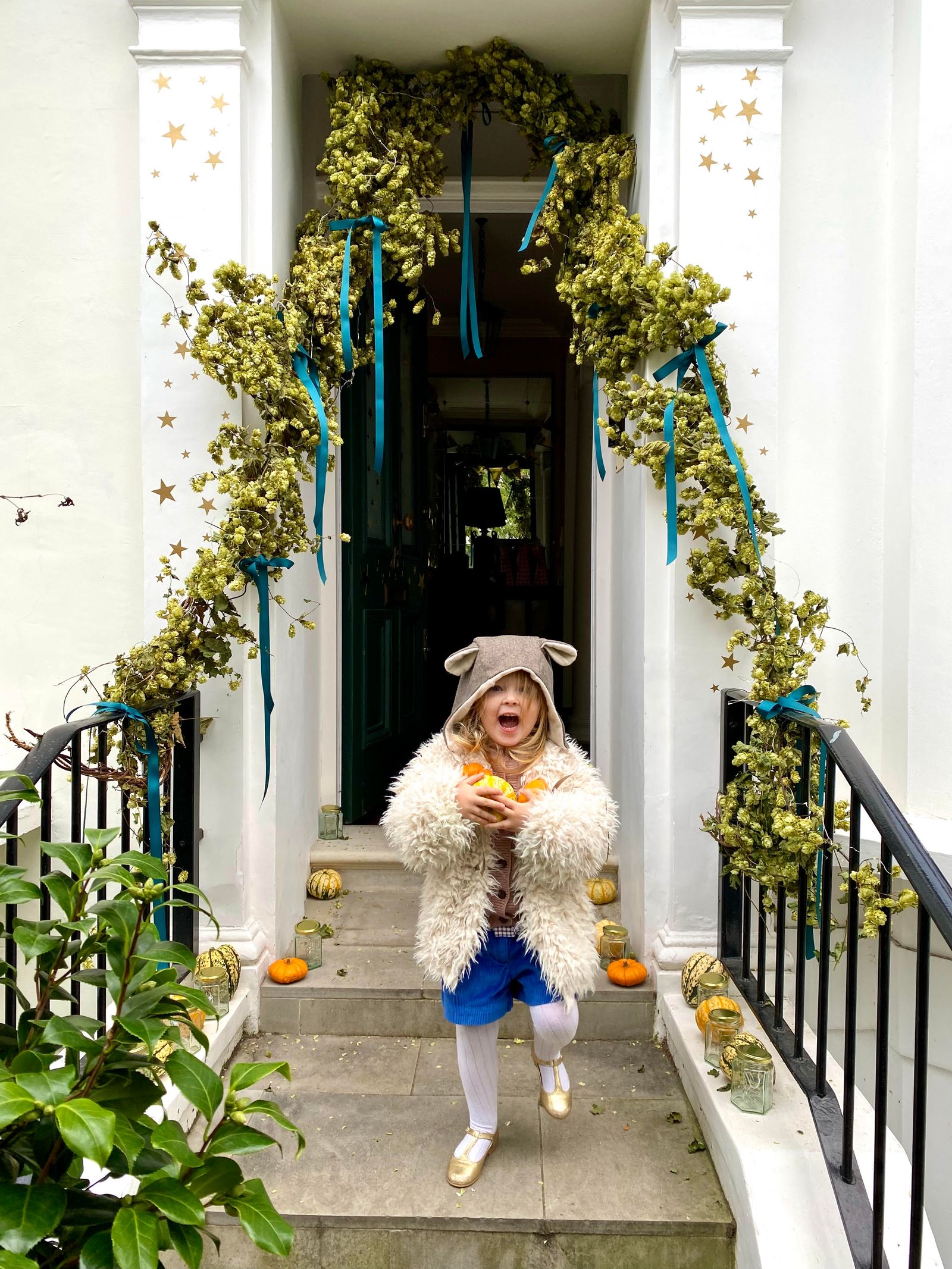 Lucy Clayton's Halloween decorations