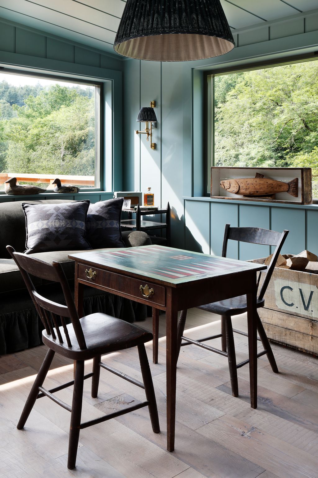 Designed by HÁM Interiors these three cabins are colourful hideaways tucked in the Exe Valley. When it came to...