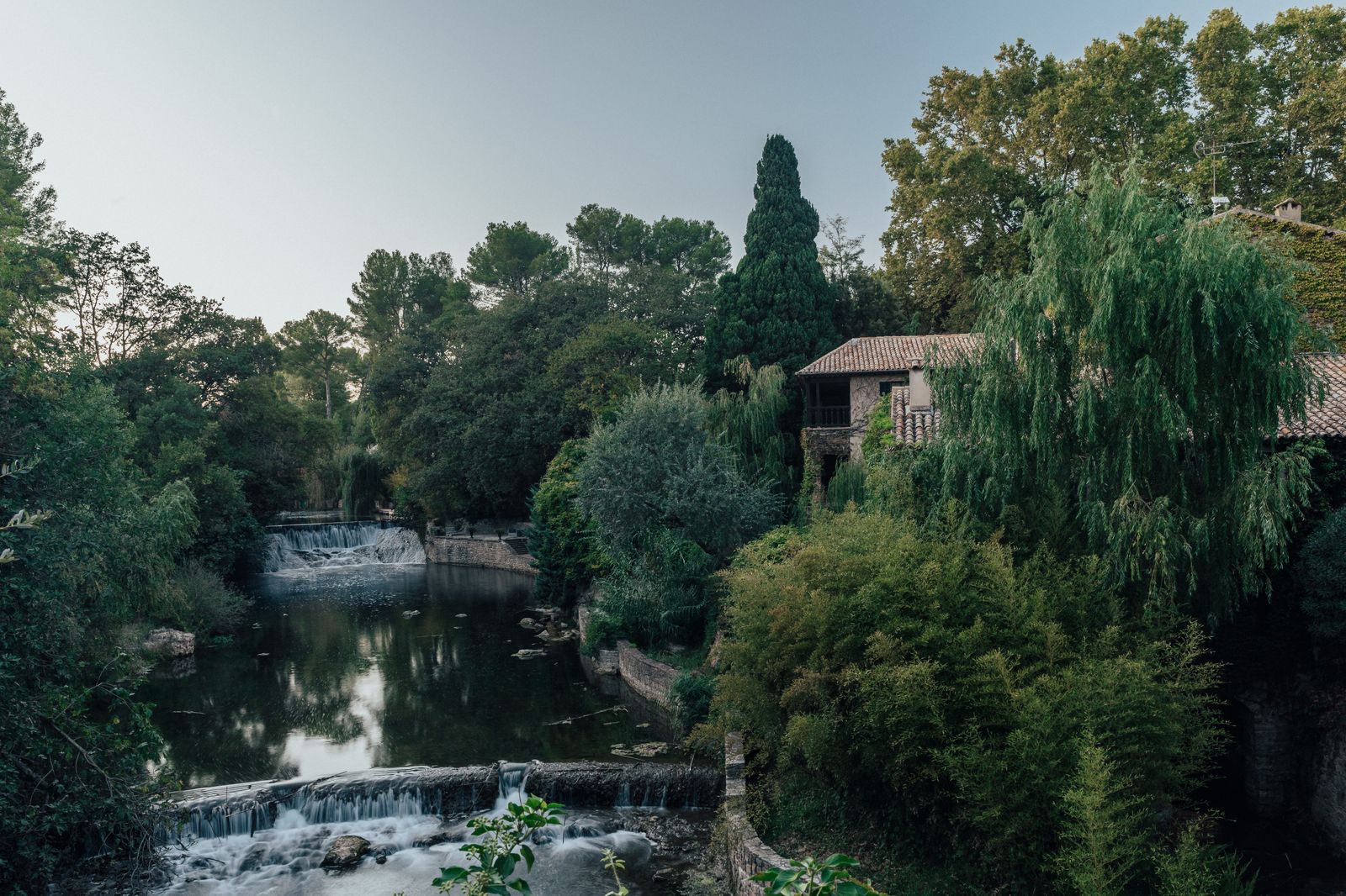 Le Moulin des Serres Bernar and Diane Venets mill house where they live during the winter months. It is in a tranquil...