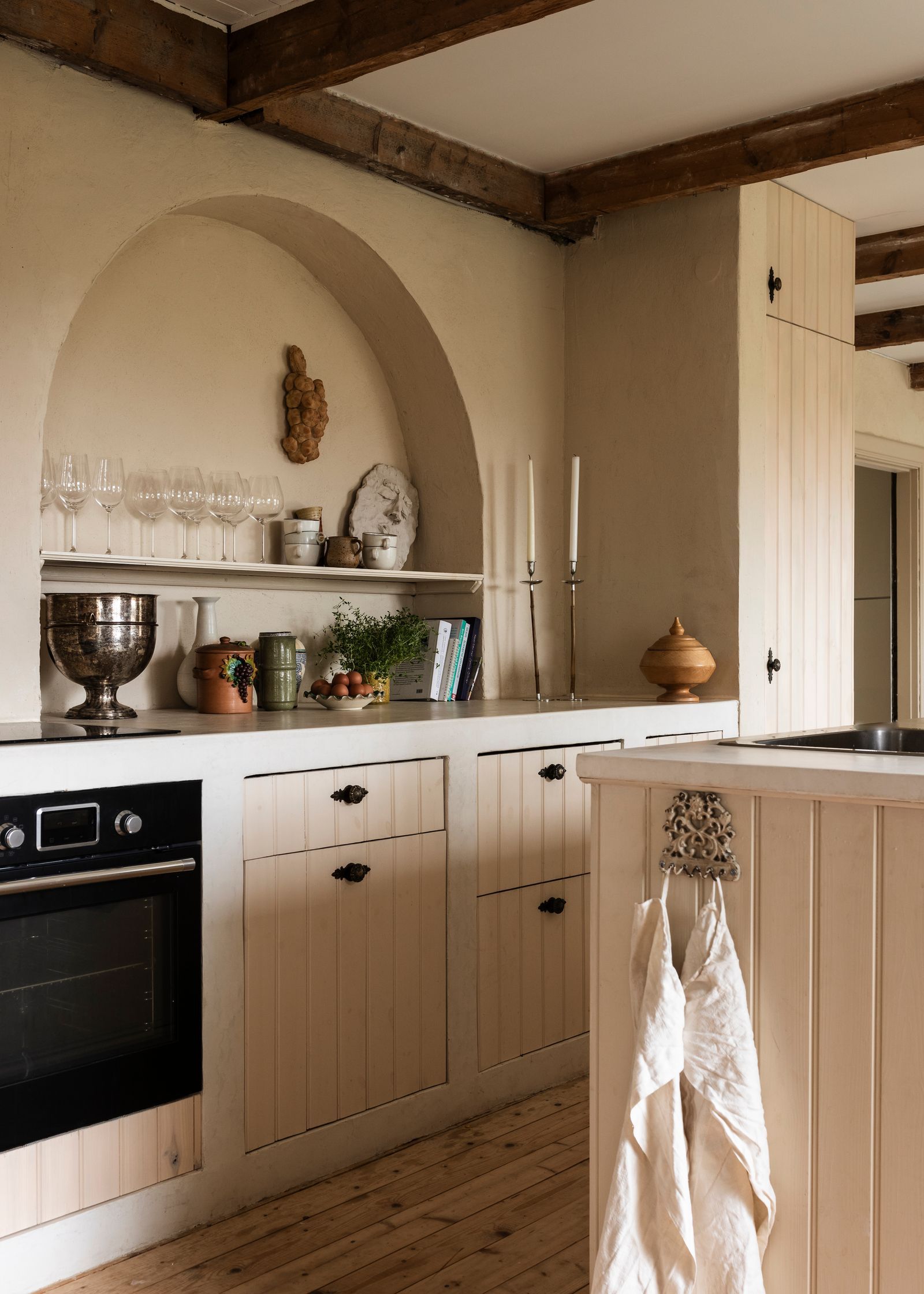 “My husband built our kitchen himself as he did with most of the things in this house” Maja explains. “I have a lot of...