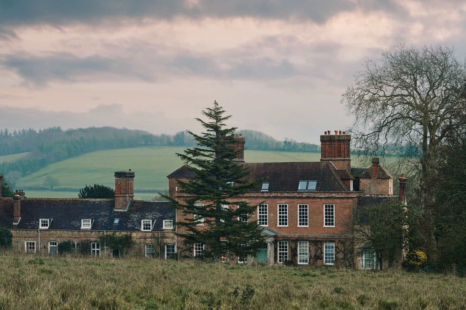 The couples flat occupies a section of the ground floor in the oldest part of Grade IIlisted Binderton House which was...