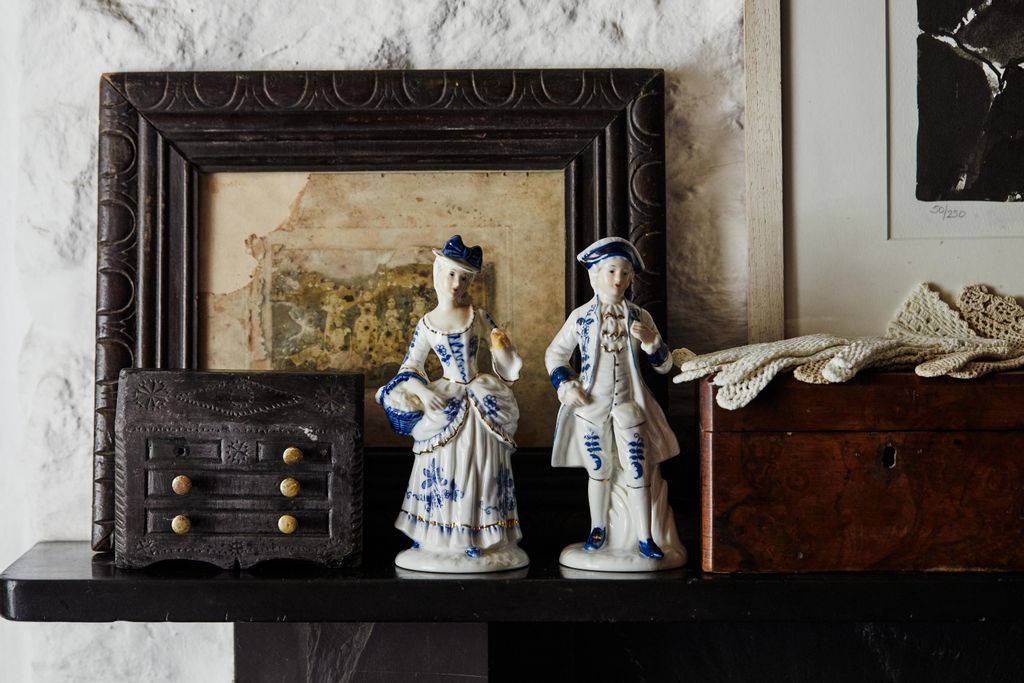 The Welsh Slate miniature model bureau  or chest of drawers  is an authentic example of 19^th^ century folk art from...