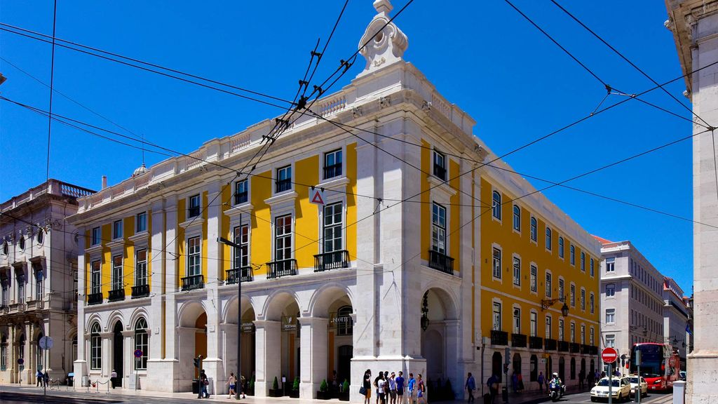 Right on the magnificent Praça do Comrcio under the yellowpainted arcades built by Marques de Pombal after the...