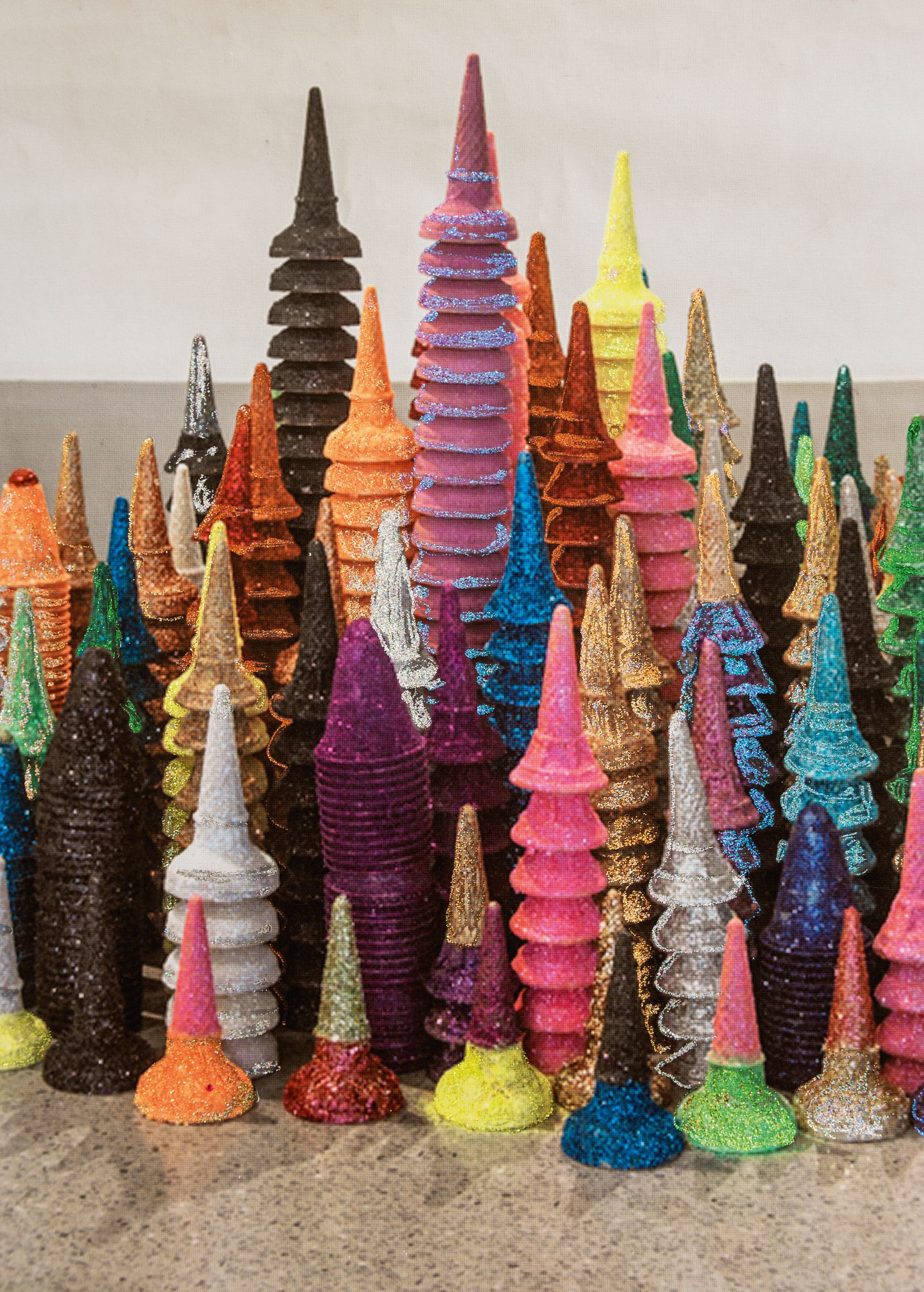 Cornets and Screwballs glitter wafer biscuit and plastic 2018