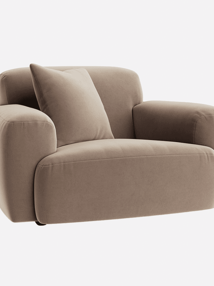 Image may contain: Furniture, Cushion, Home Decor, Chair, Couch, and Armchair