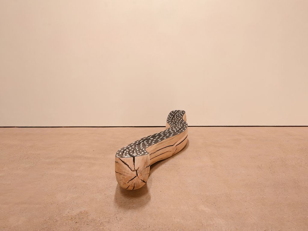 Image may contain Clothing Footwear Shoe Wood and Furniture