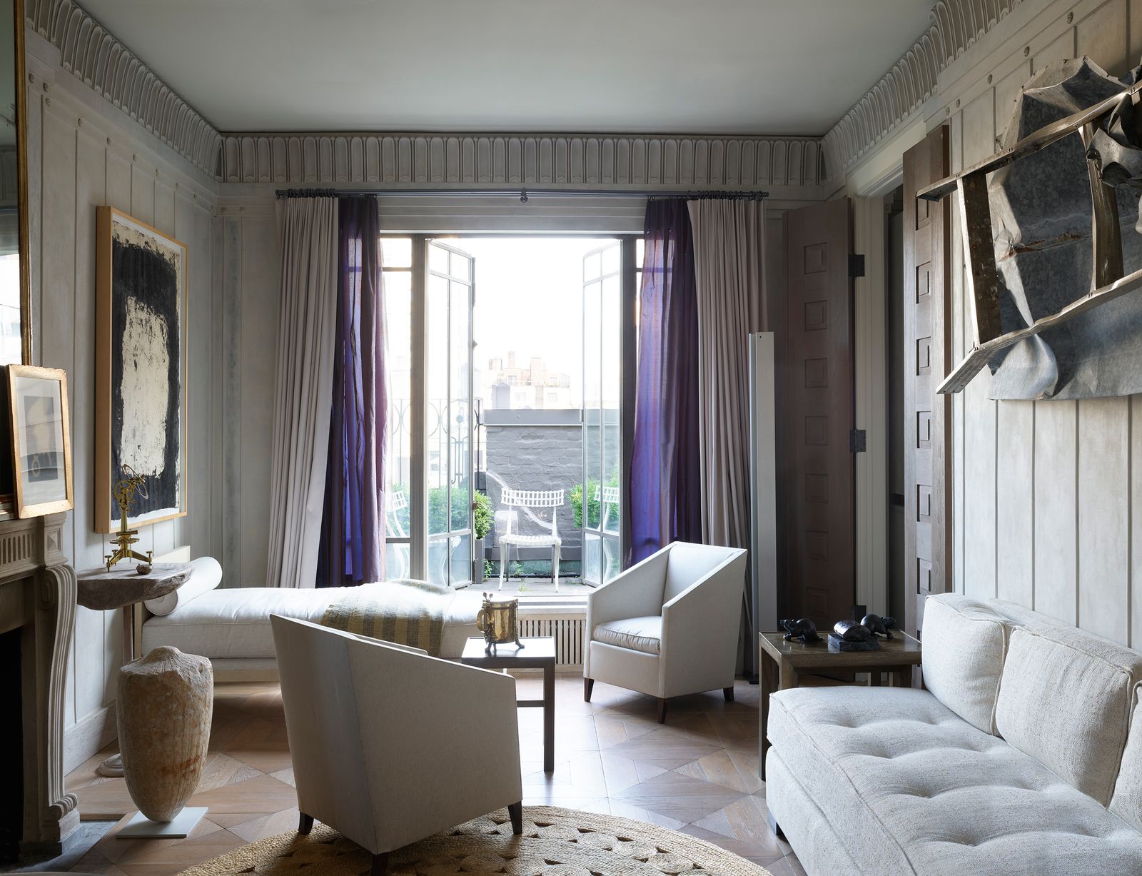 Stephen Sills' tiny New York apartment