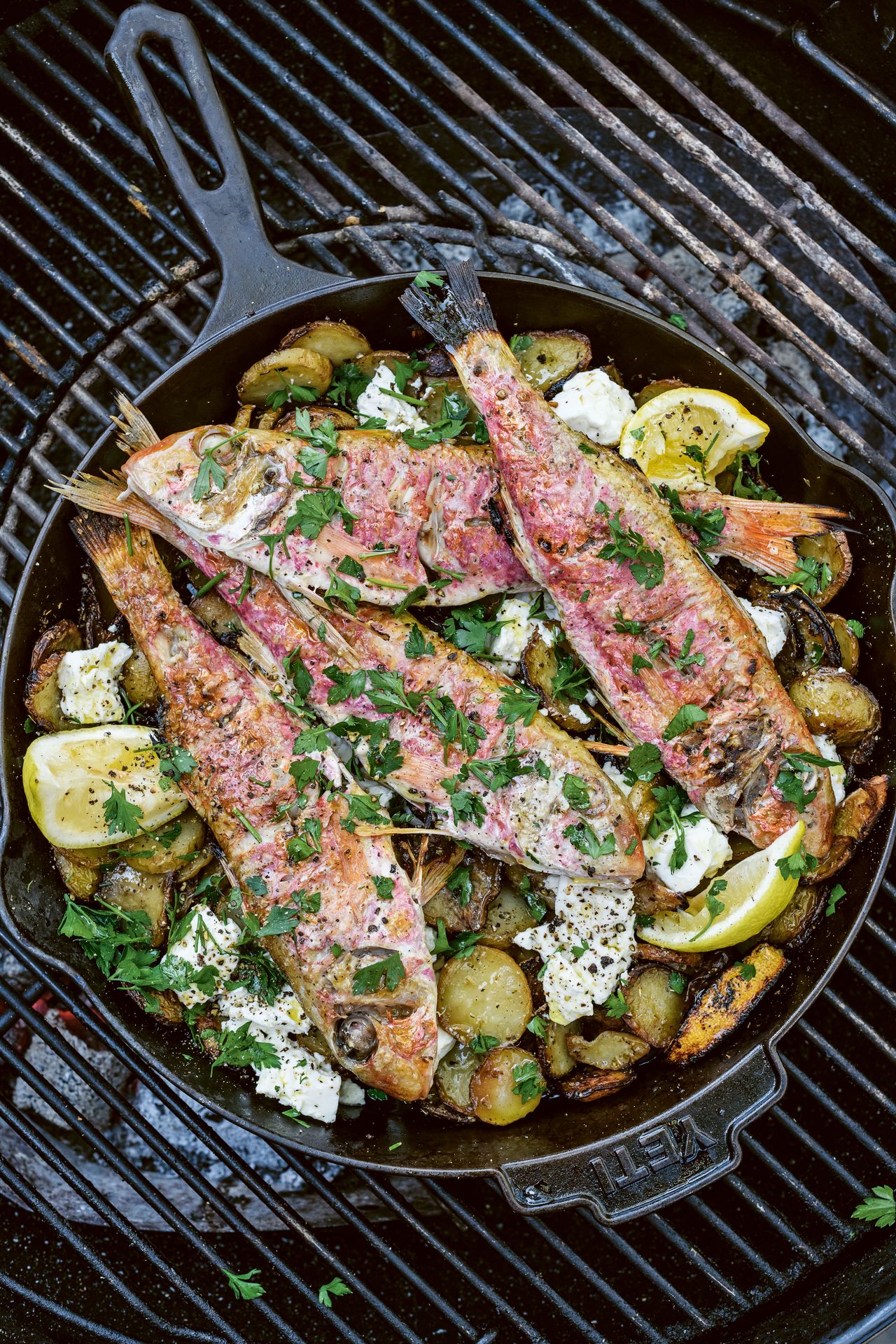 Image may contain Cookware Skillet Food Meat and Pork