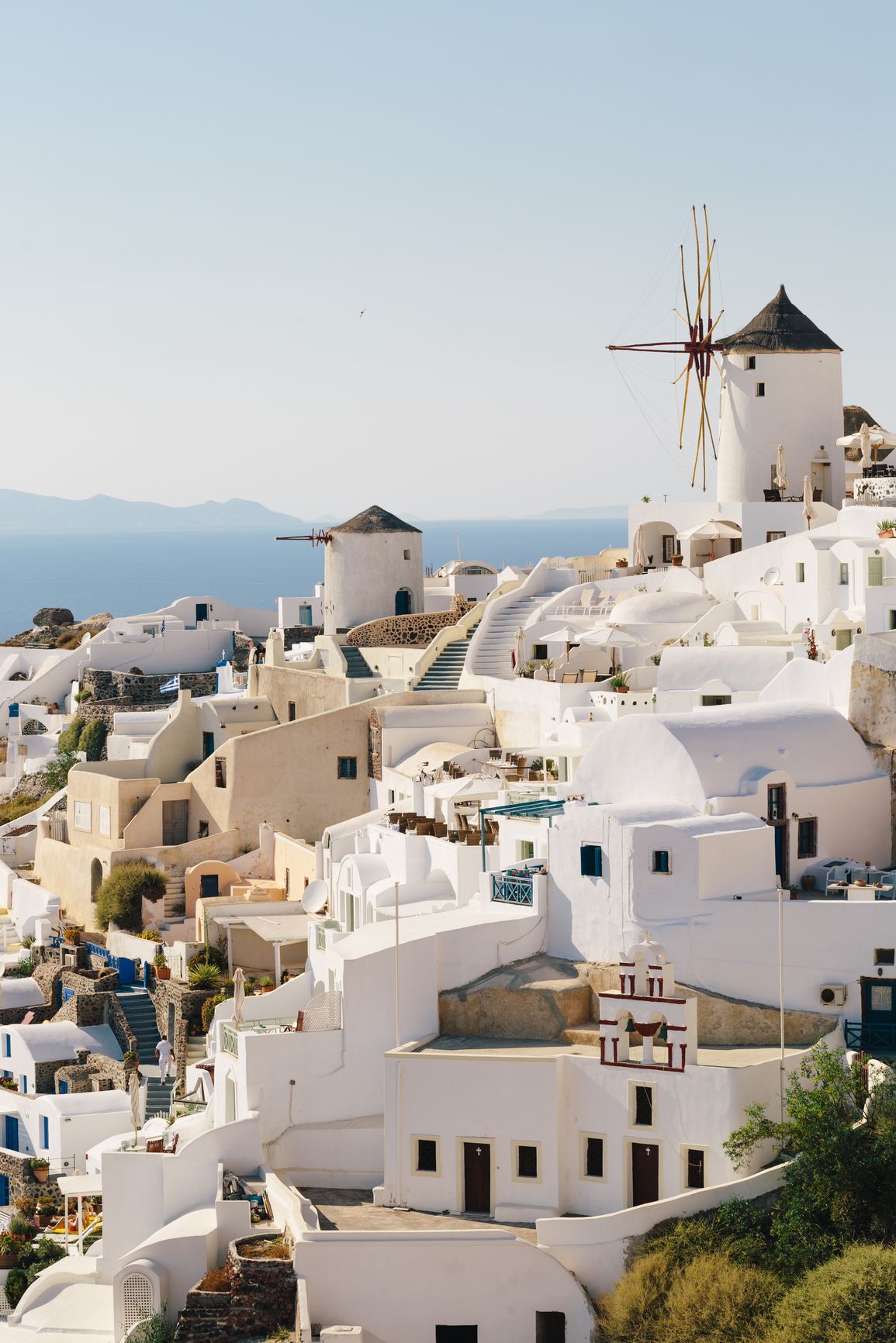 Image may contain Person Plant Landmark and Santorini