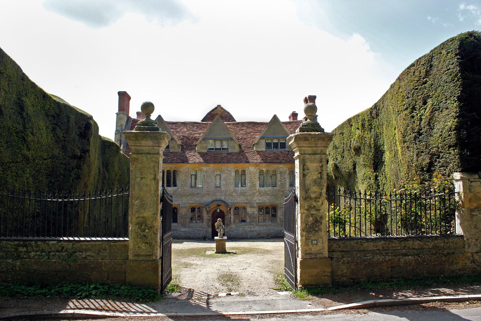 Image may contain Architecture Building Housing House Person and Manor
