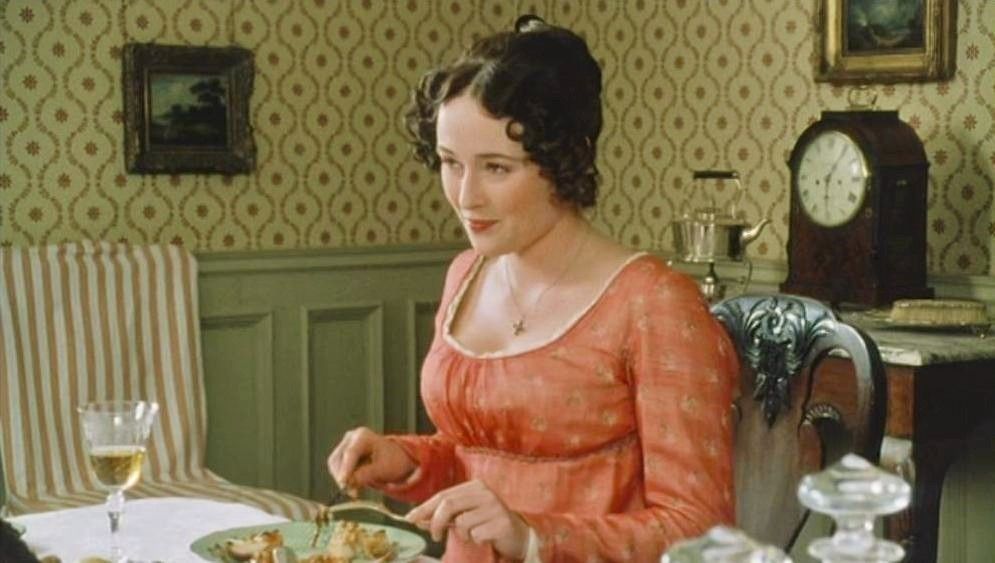 Image may contain Jennifer Ehle Person Adult Art Painting Accessories Jewelry Necklace and Plate