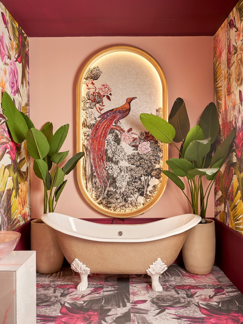 Image may contain Bathing Bathtub Person Tub and Plant