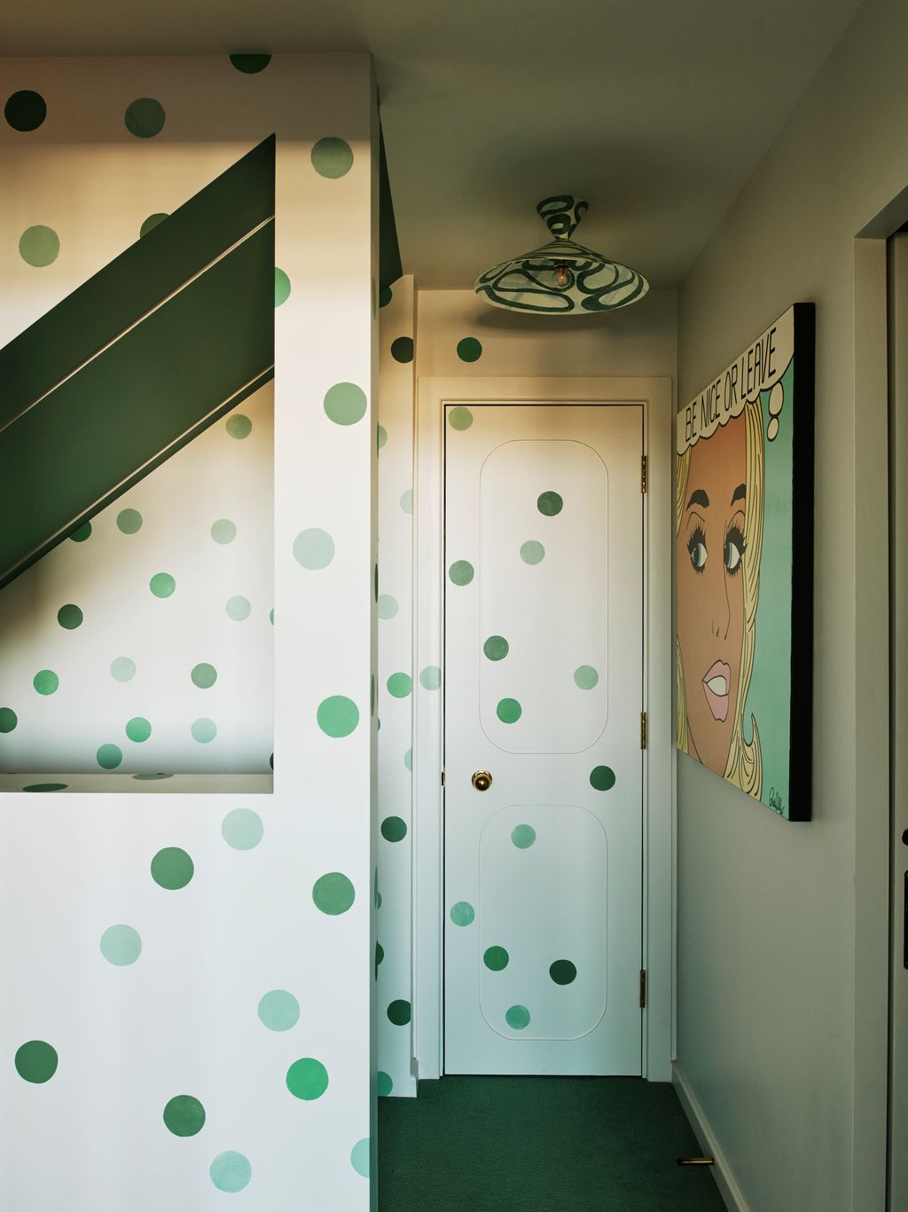 Image may contain Indoors Interior Design and Pattern