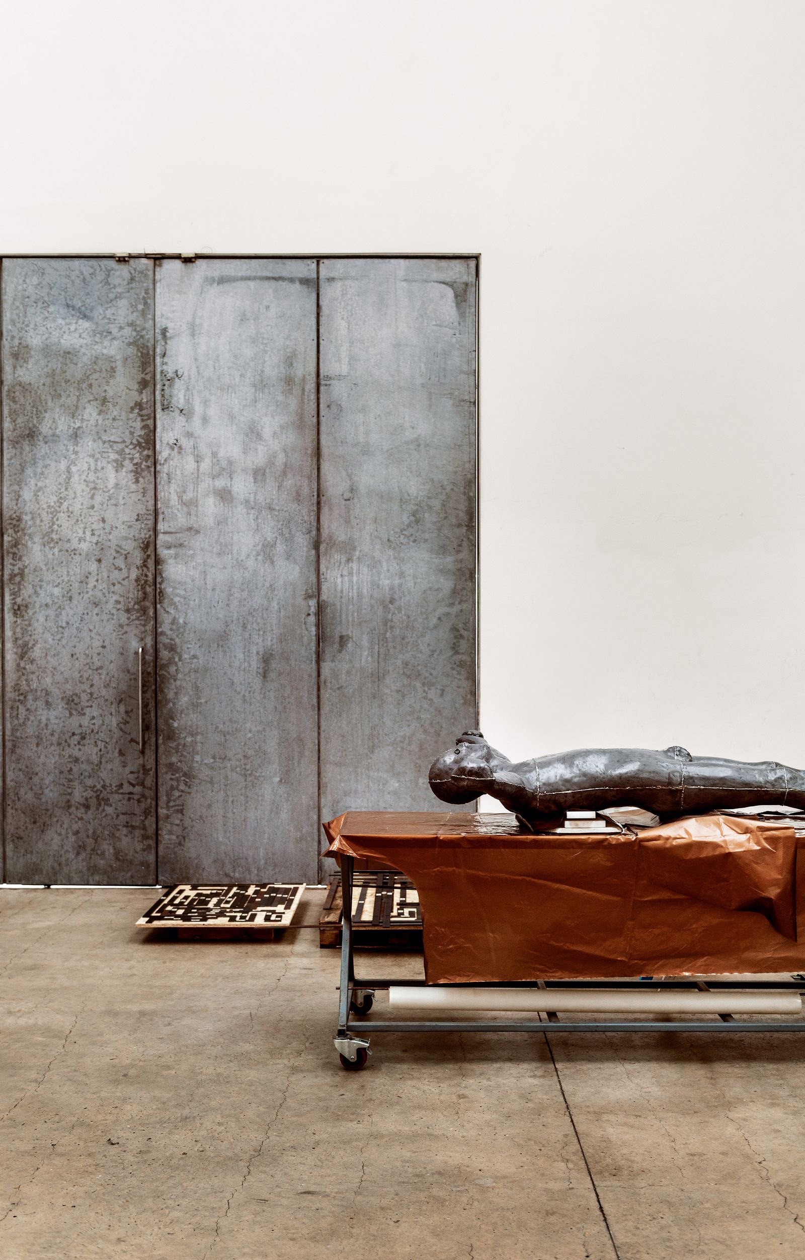 Image may contain Wood Floor Architecture Building Wall Indoors Interior Design Stretcher and Flooring