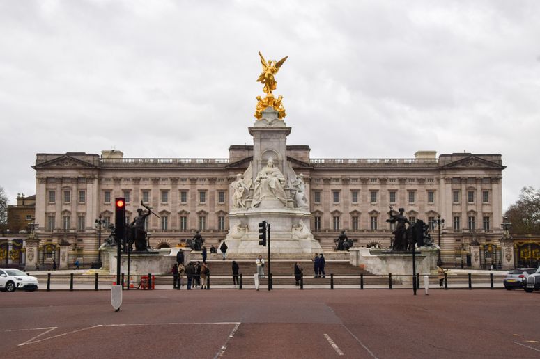 General view of Buckingham Palace