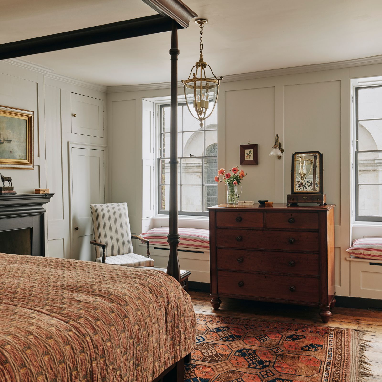 An 18th-century Huguenot weavers' house in Spitalfields with characterful interiors by Rachel Allen