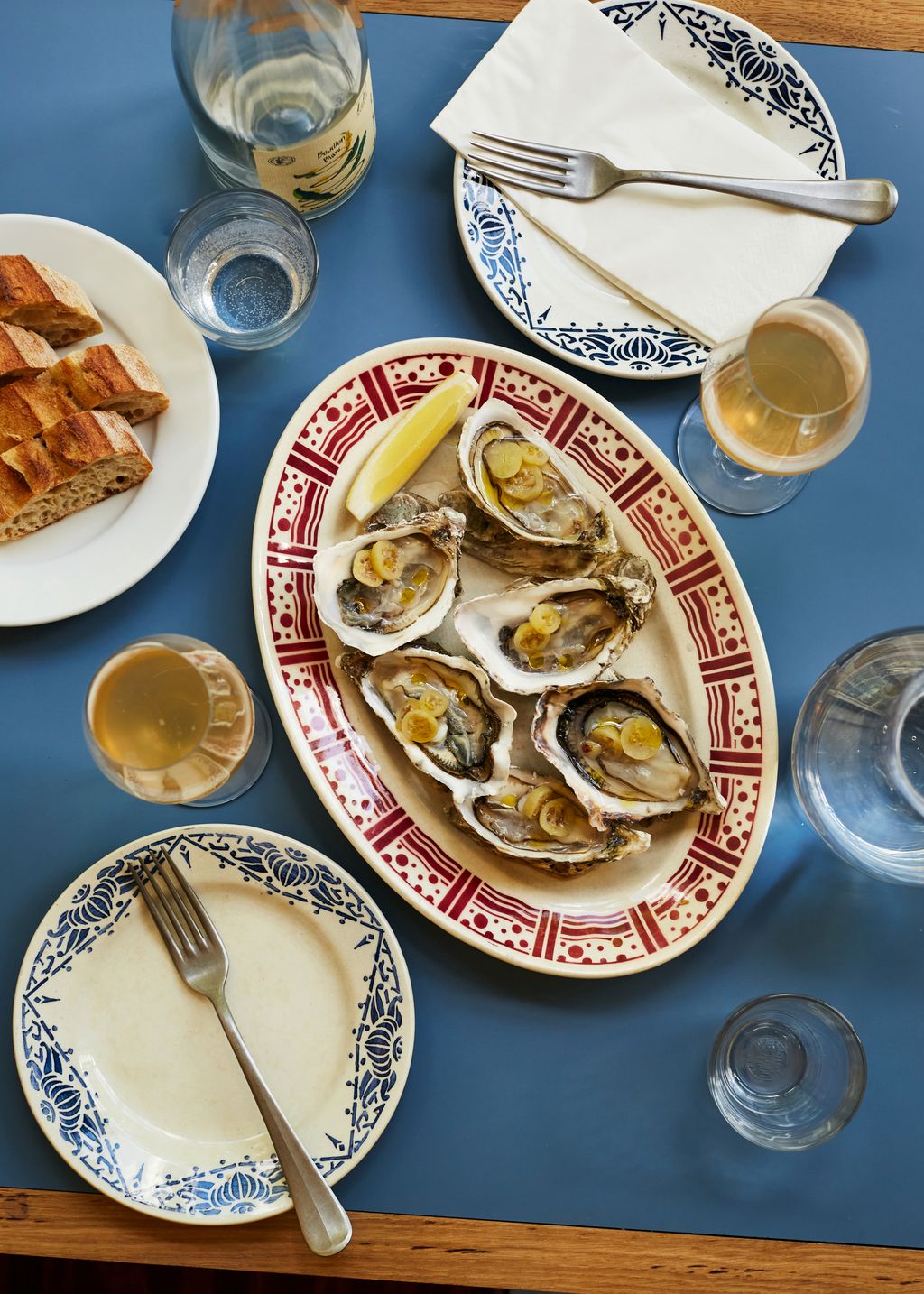 Image may contain Brunch Food Cutlery Fork Plate Cup Food Presentation Bread Seafood Animal and Sea Life