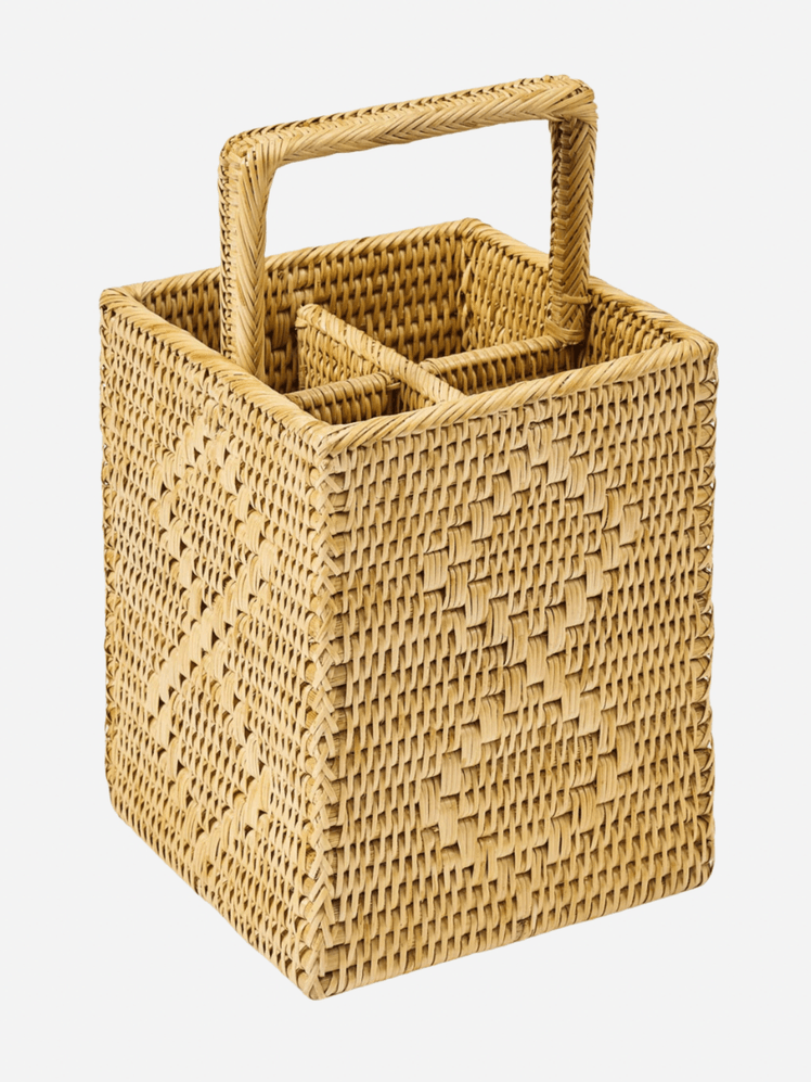 Image may contain: Basket, Crib, Furniture, and Infant Bed