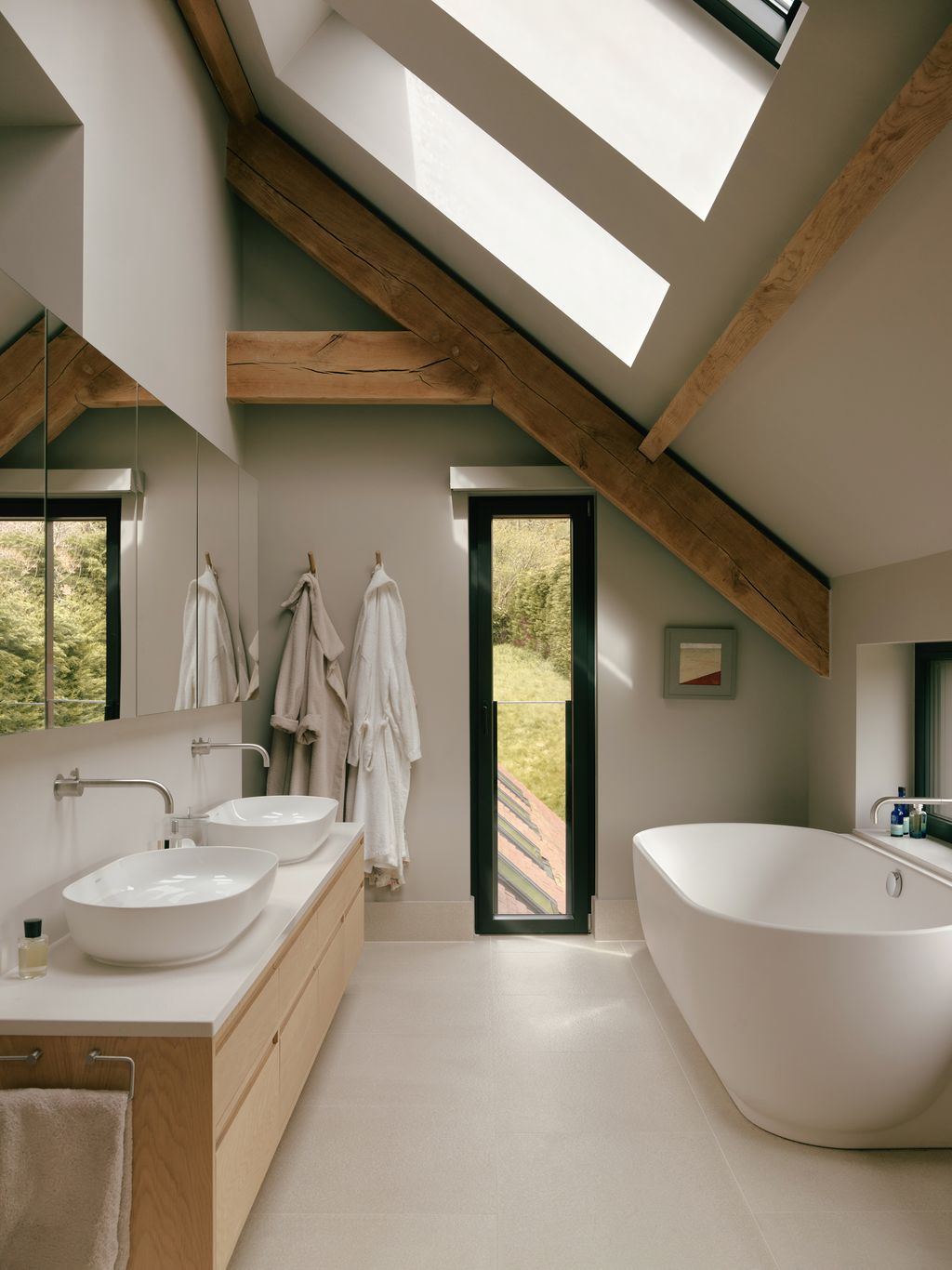 Image may contain Sink Art Painting Bathing Bathtub Person Tub Sink Faucet Indoors and Interior Design