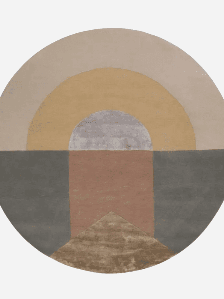 Image may contain: Home Decor, Rug, Art, Painting, and Plate