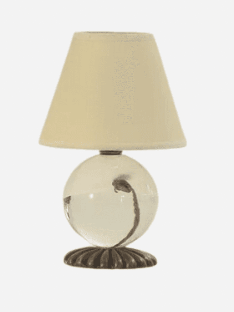 Image may contain: Lamp, Table Lamp, and Lampshade