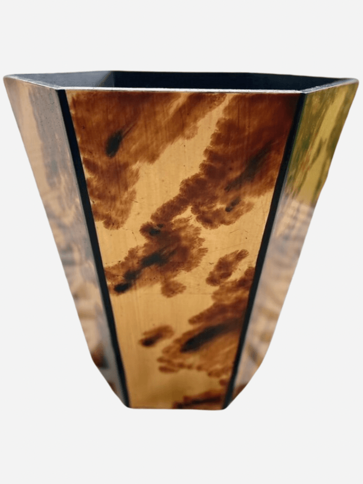 Image may contain: Pottery, Jar, Vase, Lamp, Lampshade, and Bowl