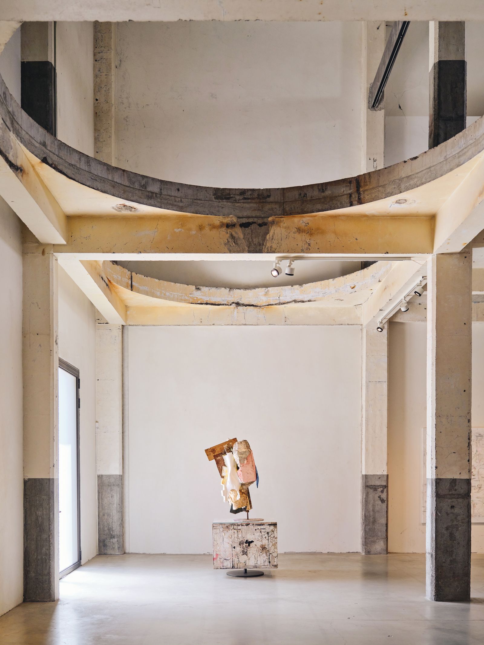 Image may contain Floor and Lamp