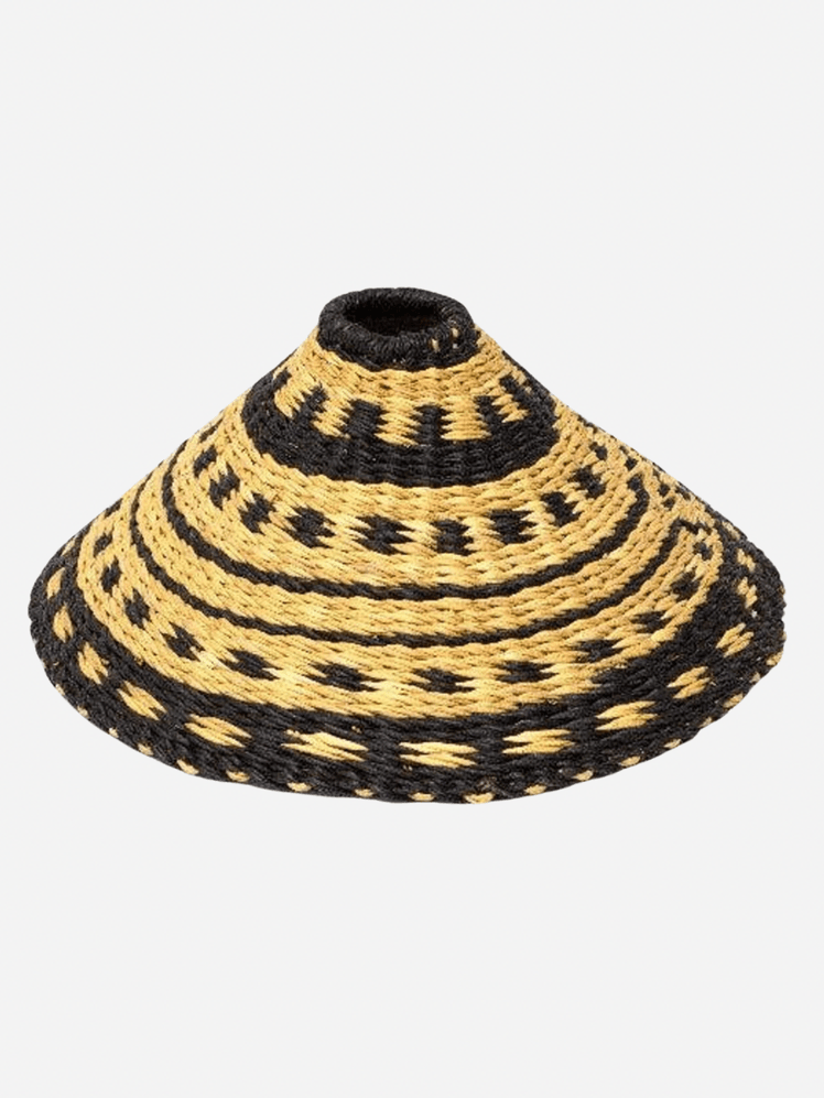 Image may contain: Woven, Basket, and Lamp