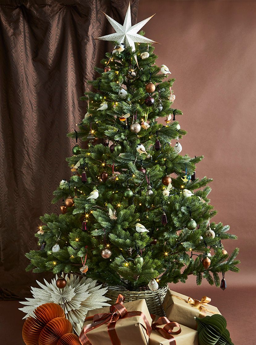 Image may contain Accessories Bag Handbag Christmas Christmas Decorations Festival Plant Tree and Christmas Tree