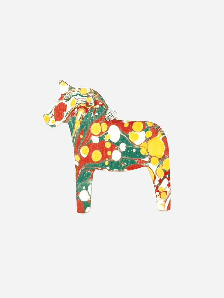 Image may contain Clothing Coat Animal Horse Mammal Figurine and Art