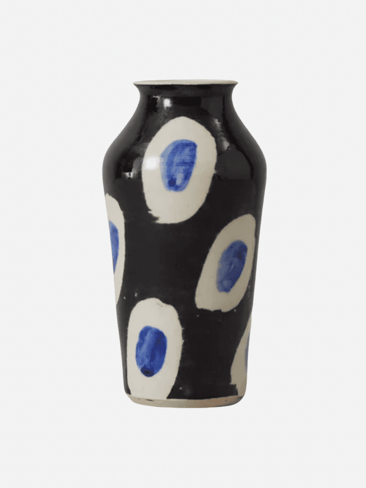 Image may contain: Pottery, Jar, Vase, Bottle, and Shaker