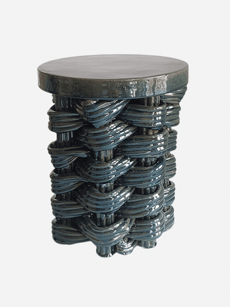 Image may contain: Furniture, Table, Coffee Table, Coil, and Spiral