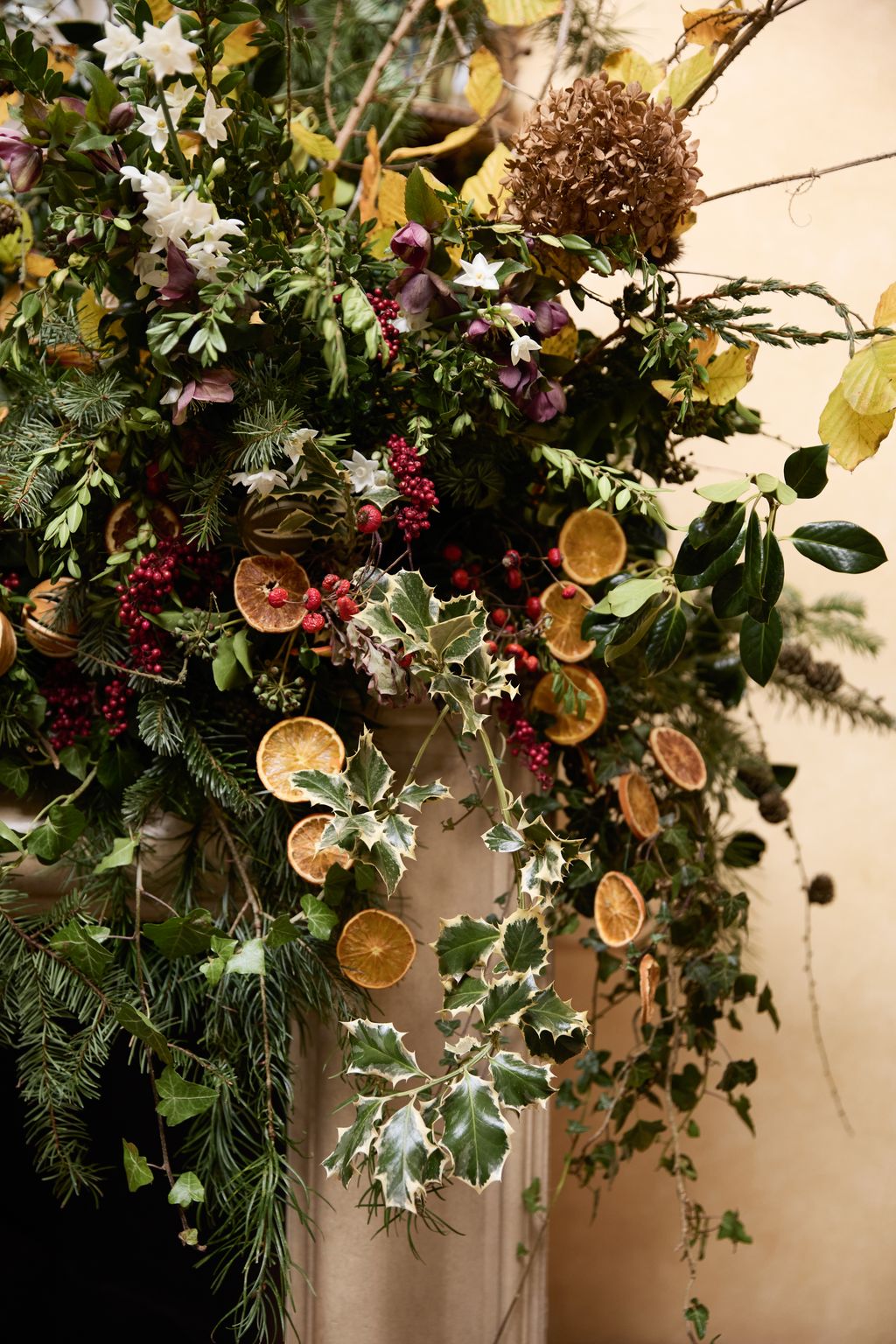 Image may contain Flower Flower Arrangement Plant Christmas Christmas Decorations and Festival