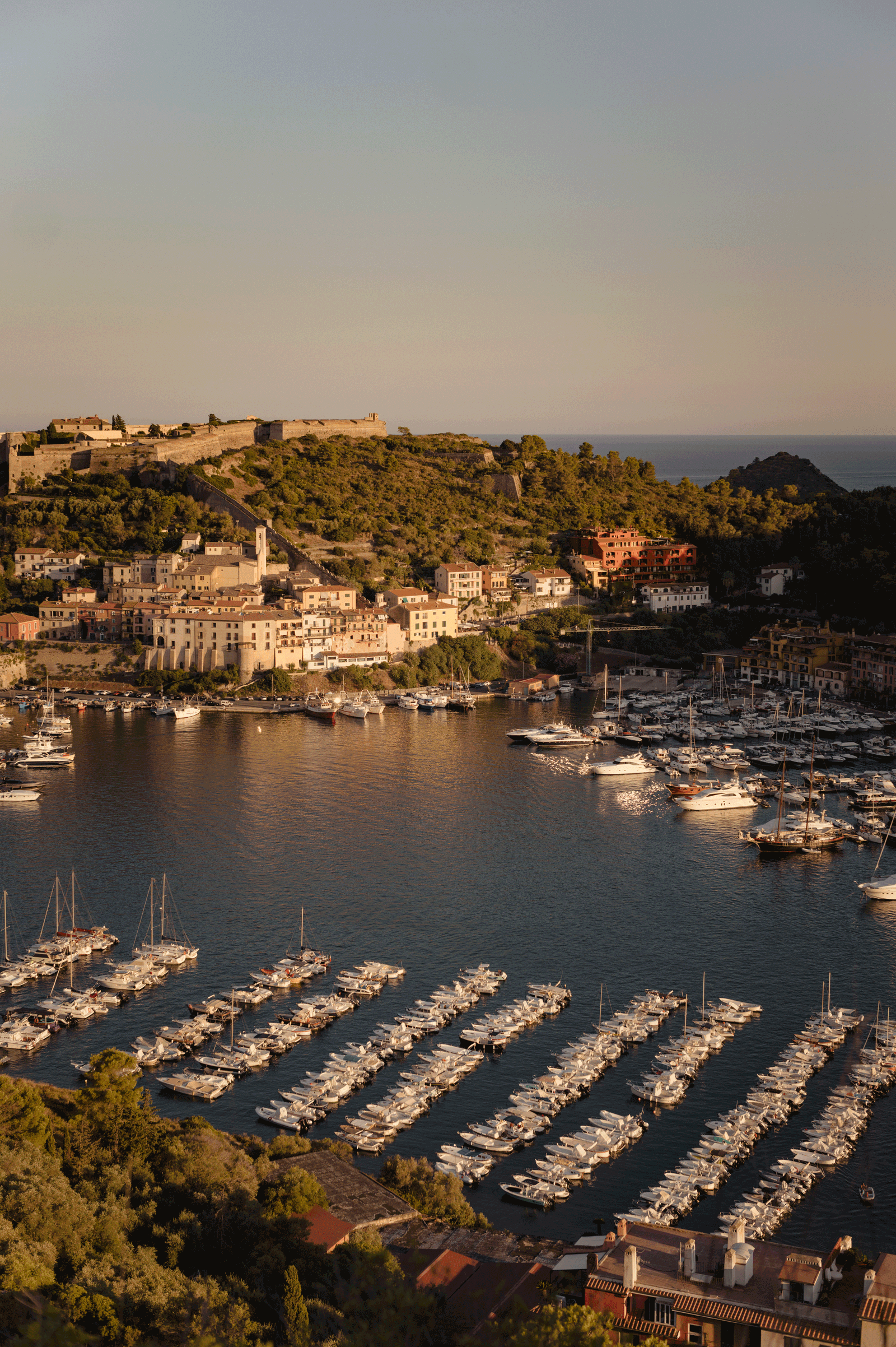 Porto Ercole harbour.