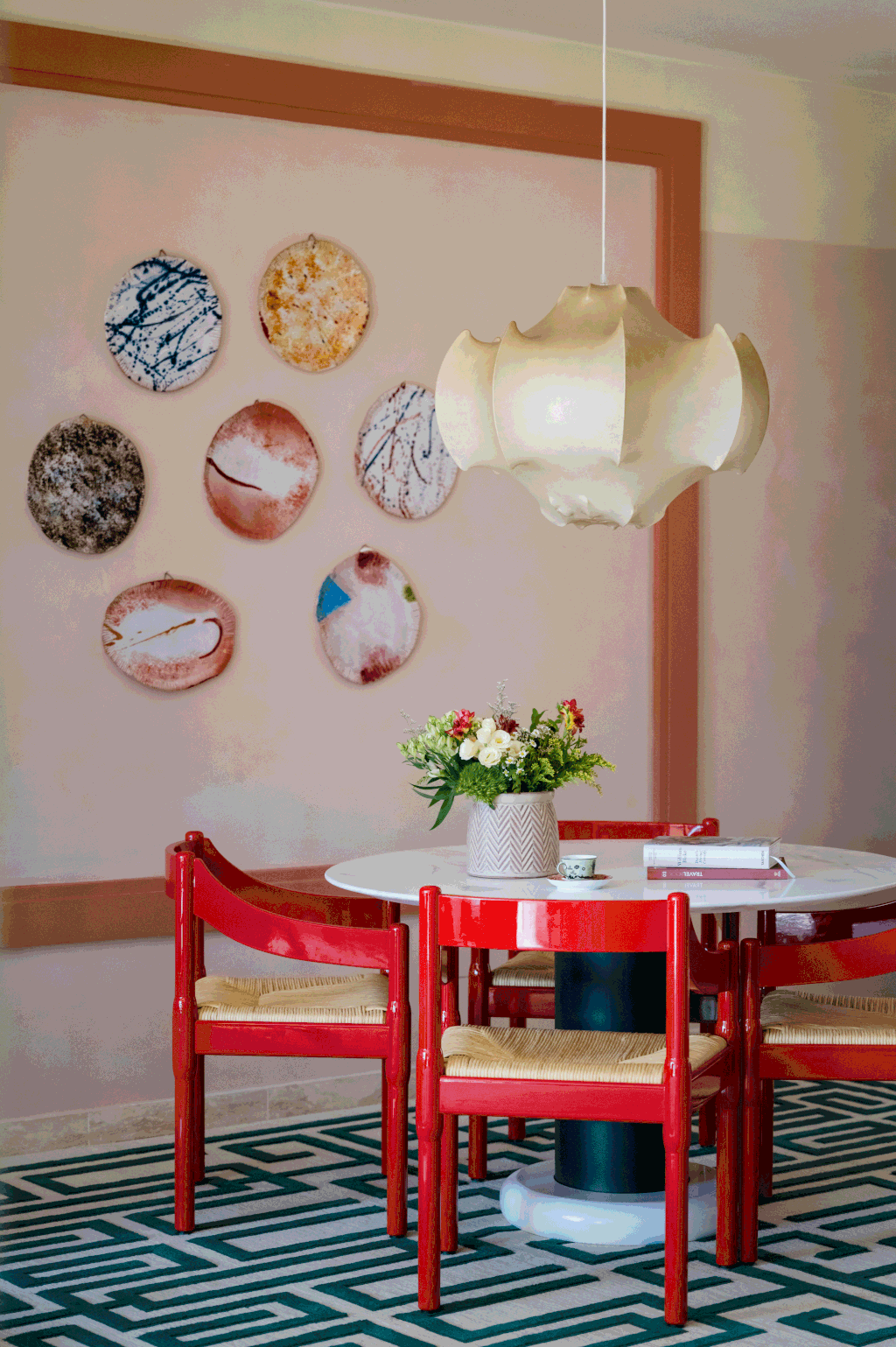 An Etruria suite at Castello di Casole.